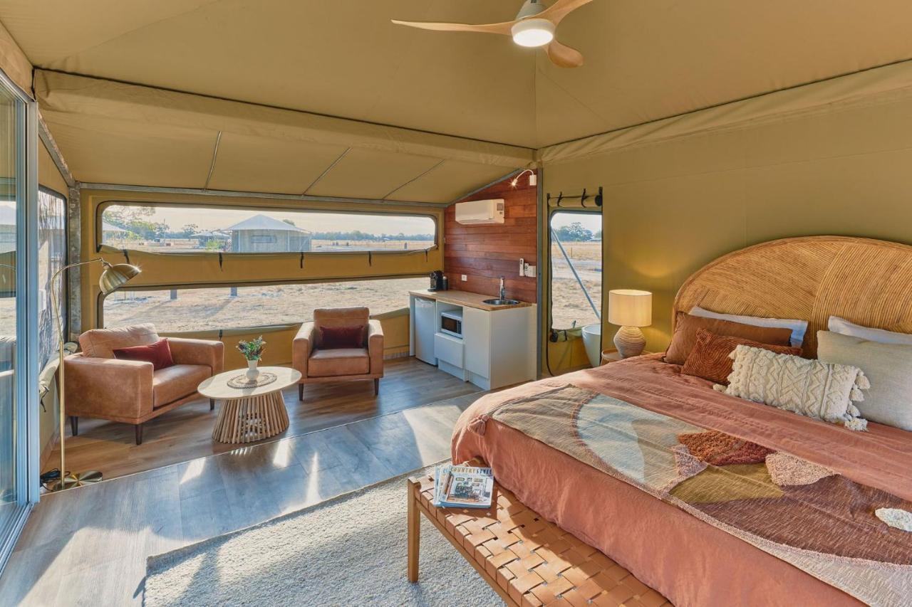 Broadwater Willow Wood Glamping Retreat מראה חיצוני תמונה