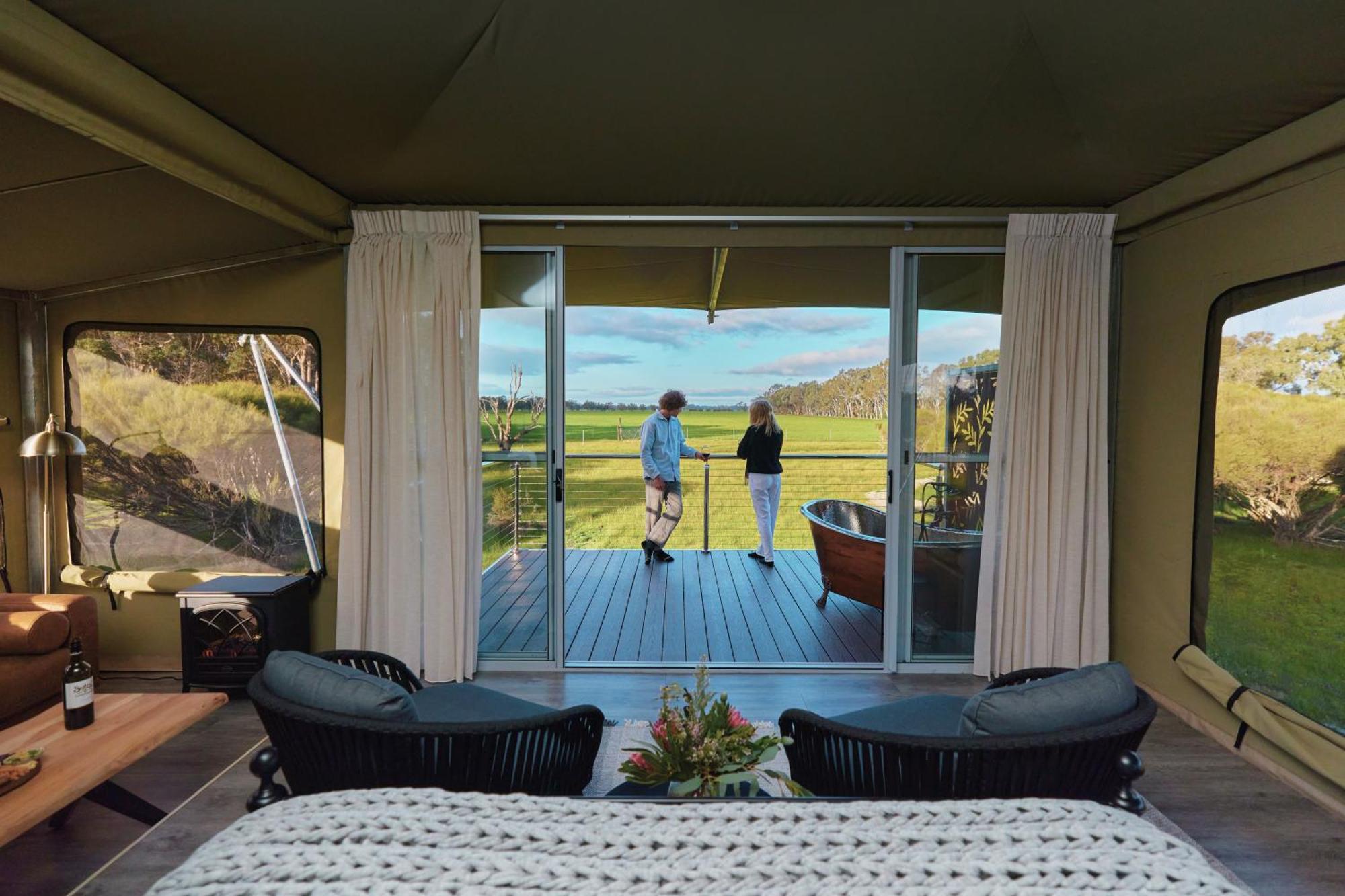 Broadwater Willow Wood Glamping Retreat מראה חיצוני תמונה