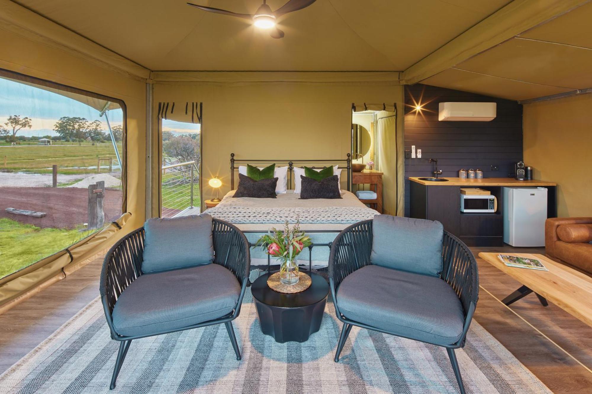 Broadwater Willow Wood Glamping Retreat מראה חיצוני תמונה