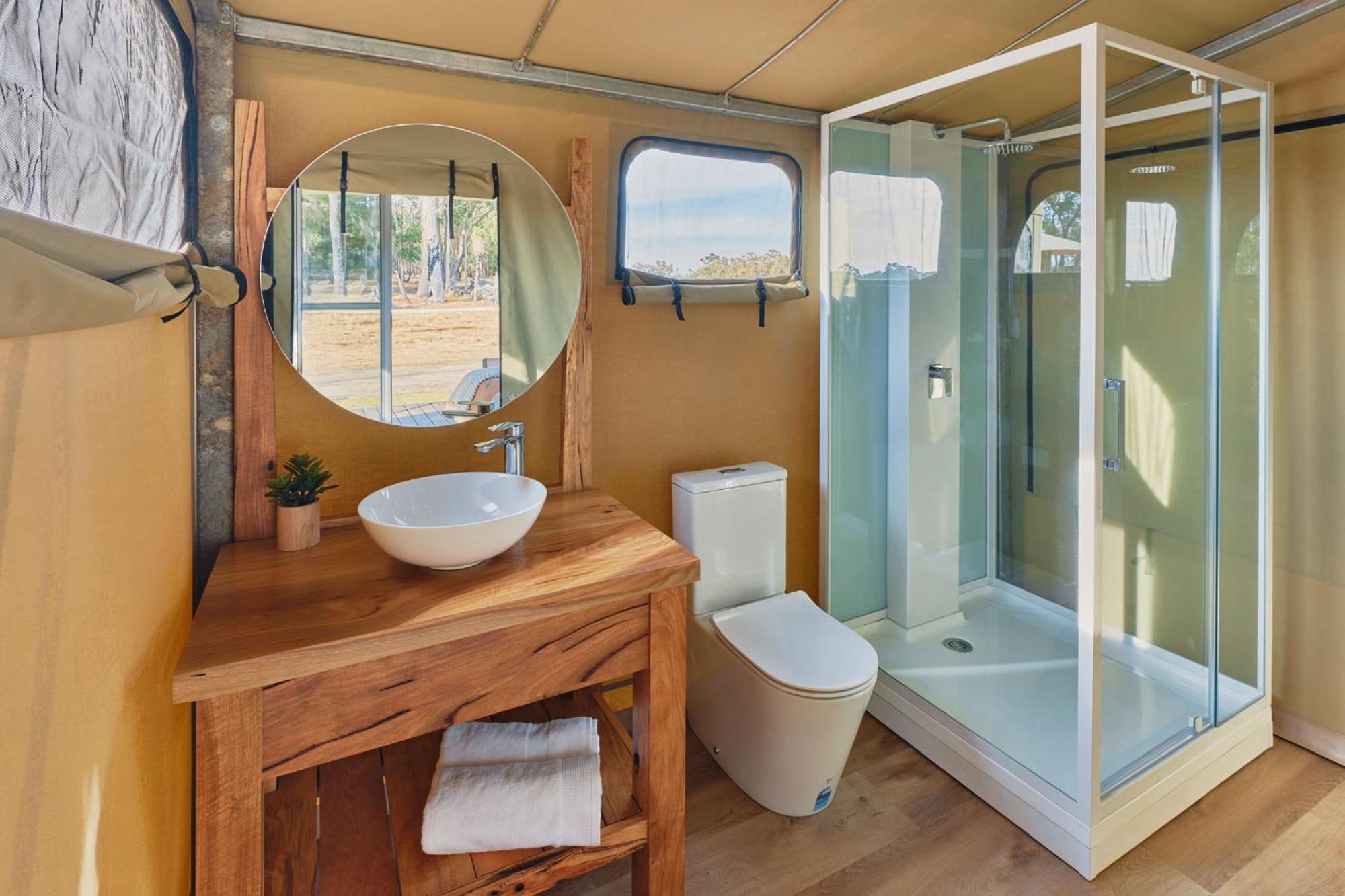 Broadwater Willow Wood Glamping Retreat מראה חיצוני תמונה